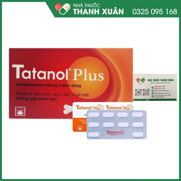 Tatanol Plus - Thuốc điều trị cảm cúm, cảm lạnh, đau đầu, đau nửa đầu,